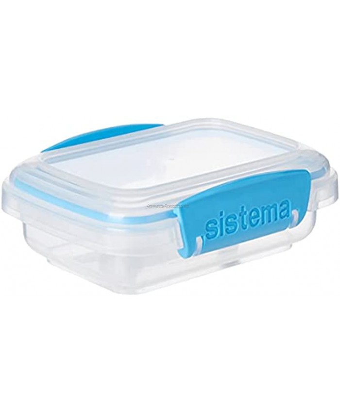 Sistema 200 ml Polyproplene Food Storage Container Multi-Color [Kitchen & Home] updated