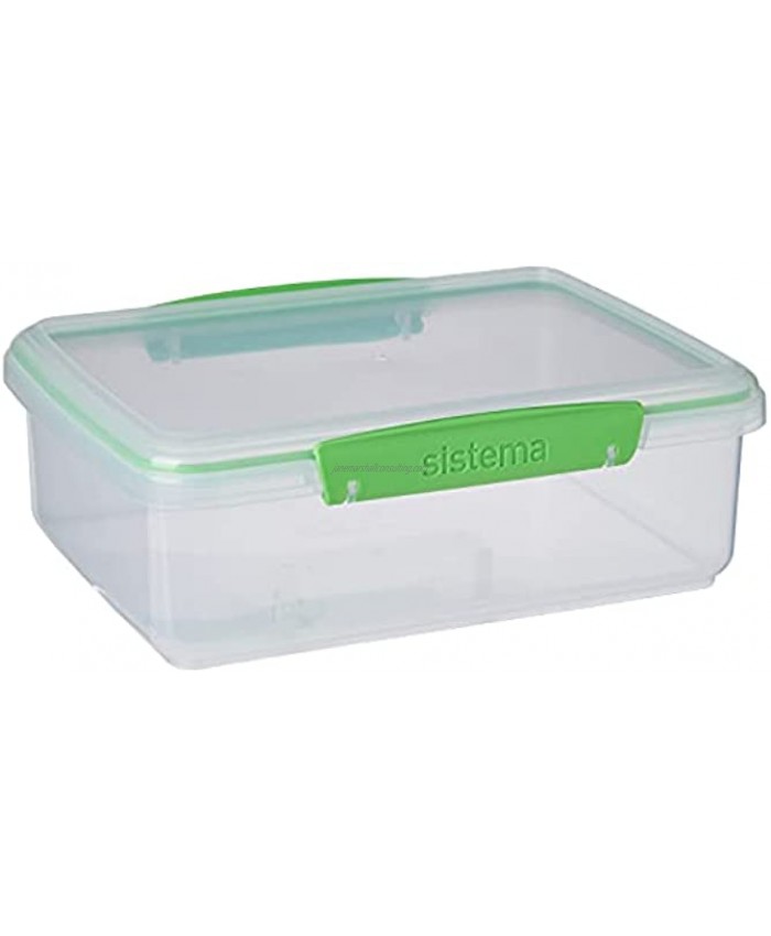 Sistema KLIP IT Accents Food Storage Container 2 L Assorted Colours