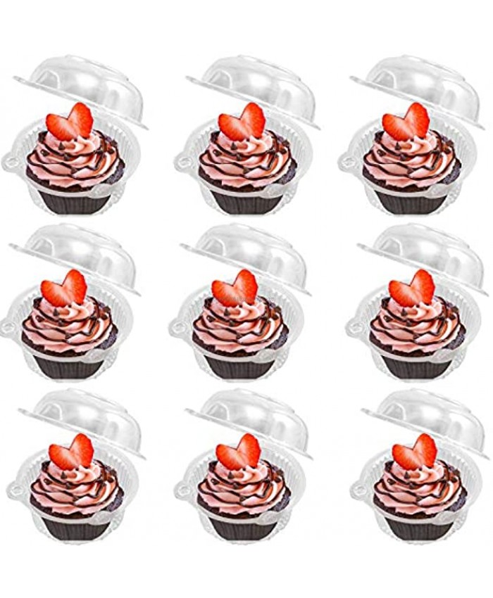 2020 Update Individual Cupcake Container Pack of 50