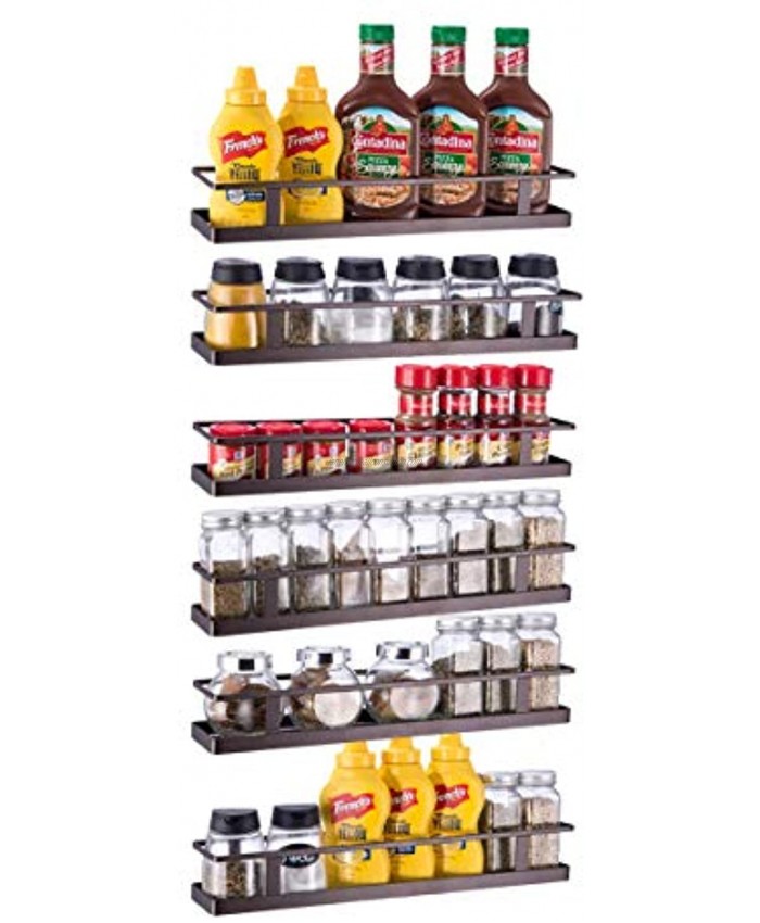 <b>Notice</b>: Undefined index: alt_image in <b>/www/wwwroot/janemarshallconsulting.com/vqmod/vqcache/vq2-catalog_view_theme_astragrey_template_product_category.tpl</b> on line <b>148</b>Spice Rack Organizer Wall Mount 6 Pack Singe Hanging Seasoning Shelf Holder for Kitchen Cabinet Cupboard Pantry Door or Over the Stove 6 Tier Large