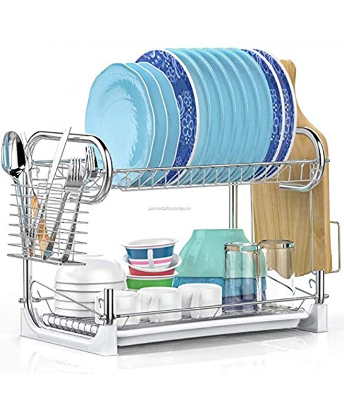 <b>Notice</b>: Undefined index: alt_image in <b>/www/wwwroot/janemarshallconsulting.com/vqmod/vqcache/vq2-catalog_view_theme_astragrey_template_product_category.tpl</b> on line <b>148</b>Dish Rack Cambond 2 Tier Dish Drying Rack with Drain Board Utensil Holder Cutting Board Holder Rustproof Dish Drainer for Kitchen Countertop
