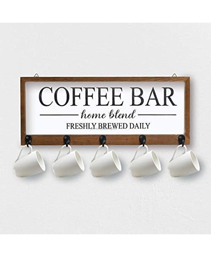 <b>Notice</b>: Undefined index: alt_image in <b>/www/wwwroot/janemarshallconsulting.com/vqmod/vqcache/vq2-catalog_view_theme_astragrey_template_product_category.tpl</b> on line <b>148</b>Coffee Bar Decor Rustic Hanging Mug Holder Wall Mounted Coffee Cup Organizer Rack Farmhouse Wood Wall Decor Sign with Hooks for Kitchen by Home & Blossom Company