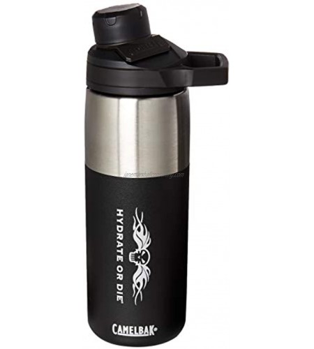 CamelBak Chute Mag Stainless Steel Insulated Bottle with Hydrate or Die Logo