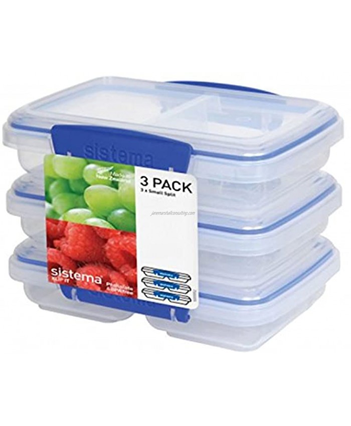 Sistema Klip It Multi-Use Food Storage Container Set Set of 3